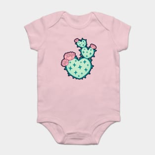 Cactus Hearts Baby Bodysuit